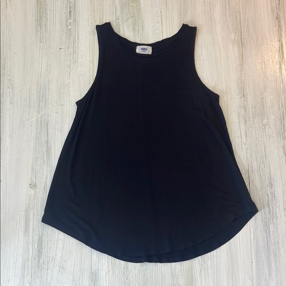 💚5 for $25 Old Navy Black Relaxed Sleeveless Tank Top Sz S
